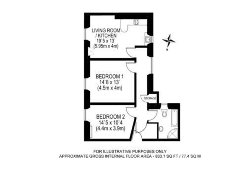 Two-Bedroom Apartment
